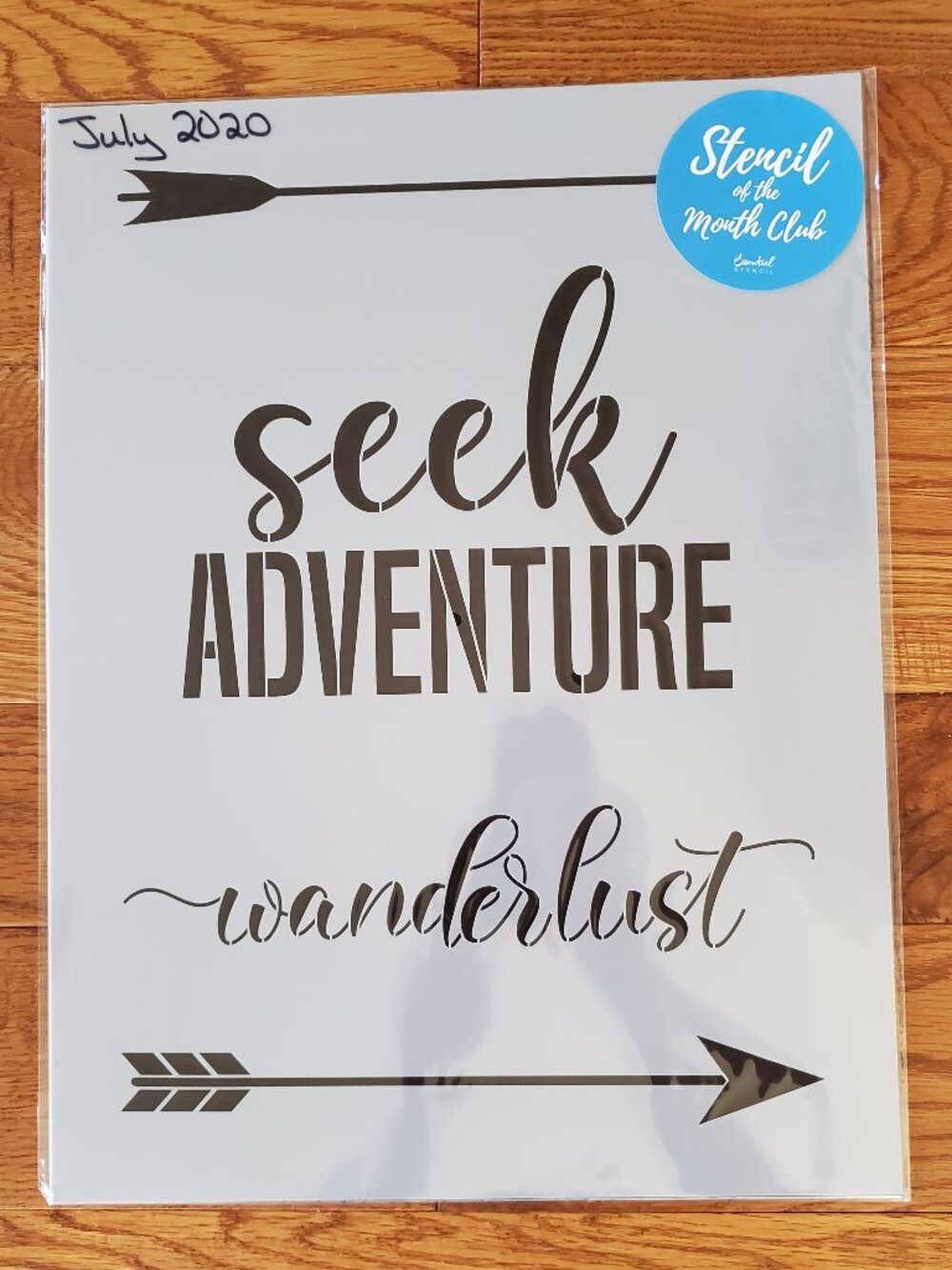 July 2020 Stencil of the Month Stencil Set w/ Add-On | Camper Travel BRAND NEW
